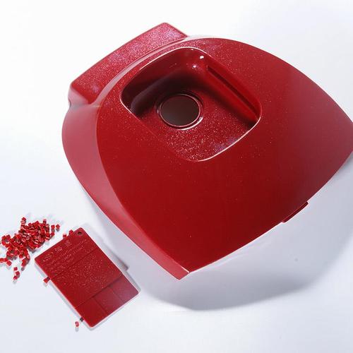 厂家直销红色无流痕免喷涂pp料塑料用于电饭煲榨汁机等家电